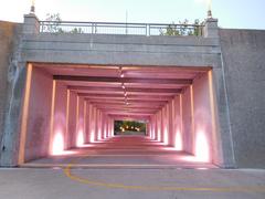 Sentier de la Rivière-des-Outaouais under Pont du Portage in Ottawa