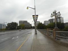 Pont du Portage bridge towards Gatineau with Portage IV and Portage III in the background