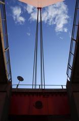 Ponte all'Indiano bridge cables in Florence, Italy