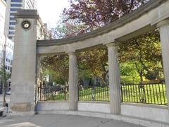 The Roddick Memorial Gates, main entrance to McGill University in Montreal