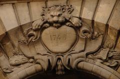 Historic architecture in Bordeaux, France featuring classical stone buildings and a calm street