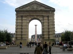 Porte d'Aquitaine in Bordeaux, France