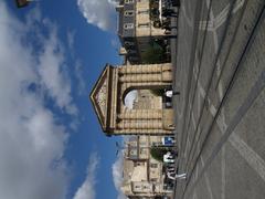 Porte d'Aquitaine and Place de la Victoire in Bordeaux, France