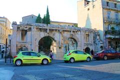 La Porte Auguste in Nîmes, France