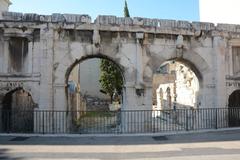 Porte Auguste in Nîmes, France