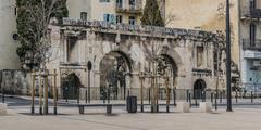 Porte d'Auguste in Nîmes, France