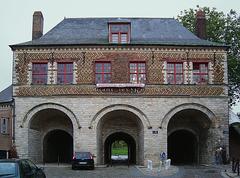 La porte de Gand à Lille vue de l'intérieur