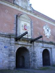 La Porte de Gand side view in Lille