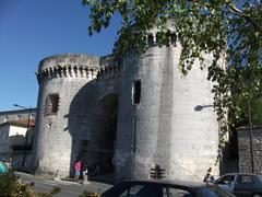 Porte Saint-Jacques in Cognac with historic old port towers