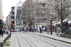 Slaveykov Square in Sofia