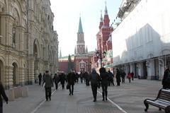 2014 Moscow Nikolskaya Street Kremlin