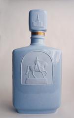 Porcelain bottle by Bystrushkin B.D.