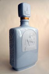 porcelain bottle by Bystrushkin B.D.