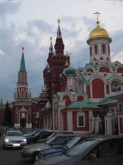 Church and the Kremlin panoramic view