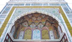 Dai Anga Mosque blending Mughal and Persian architecture