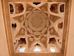 interior of the Almoravid Qubba in Marrakesh