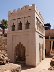 Almoravid Qubba in Marrakesh, view from the north