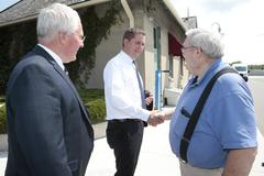 Andrew Scheer speaking at Barrie Rotary event