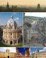 Key landmarks of Oxford composite image