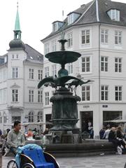 Højbroplads Brunnen fountain in Copenhagen