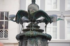 Detail from the Stork Fountain in Copenhagen