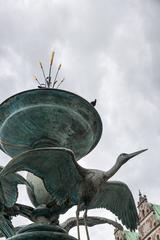 Stork Fountain at Amagertorv in Copenhagen