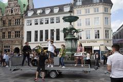 Street performance on Strøget in Copenhagen by Chief 1 on August 22, 2020