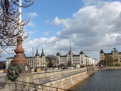 Dronning Louises Bro viewed from Nørrebro, Copenhagen