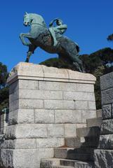 Cecil John Rhodes statue at South African Protected Site