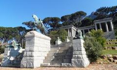 Cecil John Rhodes bust at South African Protected Site