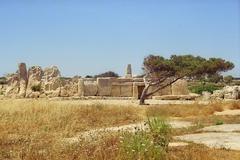 Ħaġar Qim ruins from the Bronze Age