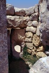 Ħaġar Qim ancient temple ruins in Malta