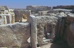 Ħaġar Qim ancient temple ruins in Malta