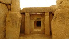 Ancient megalithic temple complex Hagar Qim, Malta