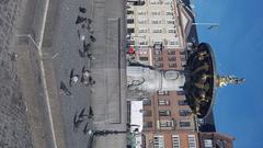 The Caritas Well on Gammeltorv in Copenhagen, Denmark