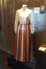 Dress in the colors of the Allies made after the liberation in 1945