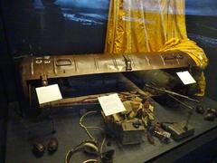 Parachute equipment sent from British airplanes to Danish resistance fighters during World War II