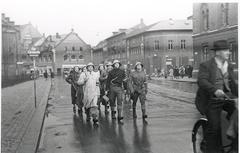 Freedom fighters in Odense on the morning of May 5, 1945