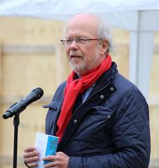 Per Kristian Madsen at groundbreaking ceremony for Frihedsmuseet on May 4, 2017