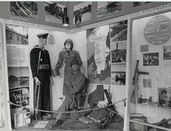 Exhibit section about the Danish Brigade in the original exhibition of the Frihedsmuseet