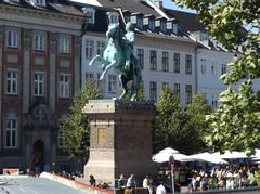 Absalon statue in Copenhagen, Denmark