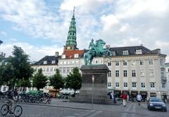 equestrian statue of Absalon in Højbro Plads, Copenhagen