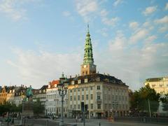 Copenhagen cityscape with colorful buildings