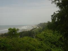 Cox's Bazar Beach view from Himchari Hill Top