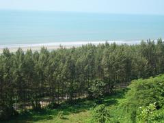 Himchari hillside in Cox's Bazar, Bangladesh