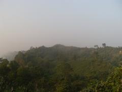 Himchari hill in Bangladesh