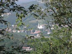 Colli Euganei landscapes from Monte Rusta