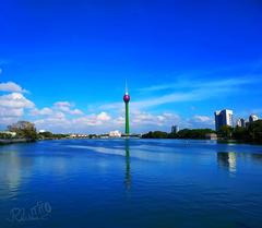 Blue Lotus Tower in Colombo