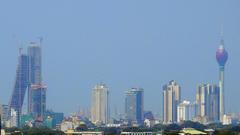 Colombo skyline in November 2017