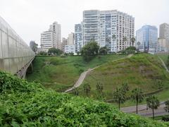 Cliffs in Lima, Peru